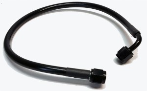 Braided Brake Line - Black