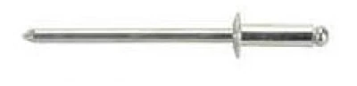 Rivets, 1/8 in, 3/8 in OD Head, 1/8-1/4 in Grip, Mill Finish, 250/box, Aluminum Nail - PPMABA-44