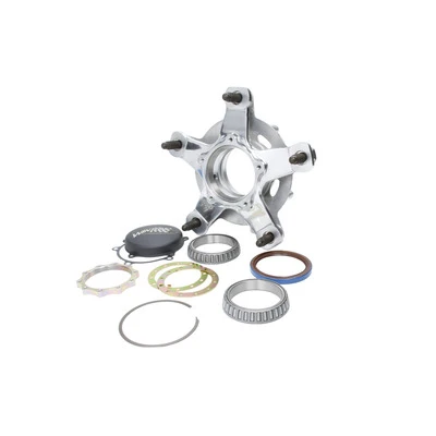Wheel Hub, Front, 2-7/8in. Wide 5, Includes Bearings, Dust Cap , Hardware, and Wheel Studs, Aluminum, Polished, Each. - WIN3750F