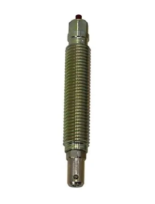 4in. Jack Bolt with Lock Pin, 1-8 Thread, End of Pin Is 5/8in., Steel, Each. - BSB7454
