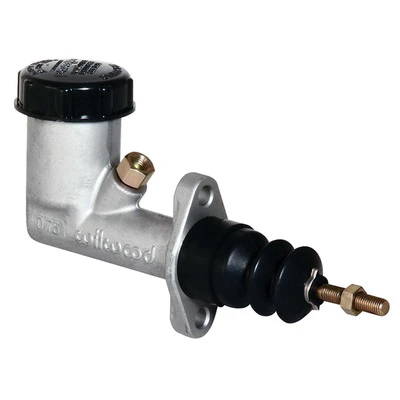 Master Cylinder, Compact,  5/8in. Bore, 1.400 in Stroke, Integral Reservoir, Aluminum, Natural, Kit. - WIL260-2636