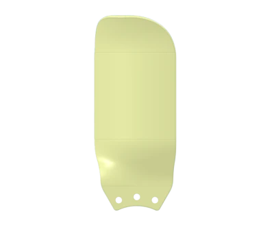 Mechanical Fan Blade, 19 in Fan, Plastic, Natural, Race-Fan, Each - RFN626-191