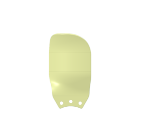 Mechanical Fan Blade, 15 in Fan, Plastic, Natural, Race-Fan, Each
