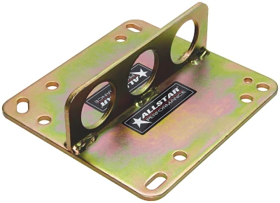Engine Lift Plate, 3/16in. Thick, Steel, Cadmium, Spread and Square Bore Carburetor Flange, Each. - ALL10123