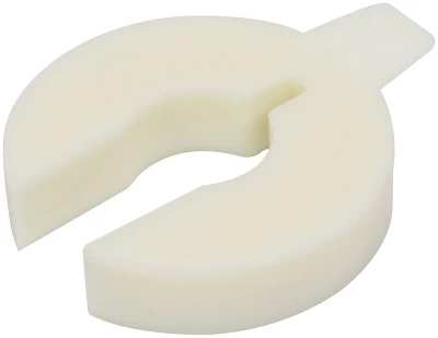Shock Shim, U-Shaped, 3/8 in Thick, Plastic, White, 14 mm Shocks, Set of 5 - ALL64414-05