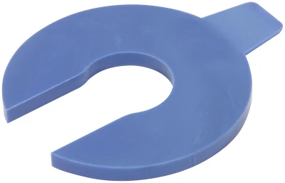 Shock Shim, U-Shaped, 1/8 in Thick, Plastic, Blue, 16 mm Shocks, Set of 5 - ALL64452-05