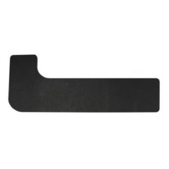 Modified Valance Support, Lower, 0.25 in Thick, Plastic, Black, Each.