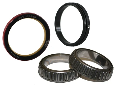 2.5in. Grand National Hub Bearings, Seal and Bearing Spacer Kit, Low Drag, 5X5, Steel, Kit. - DRP-00710518KC