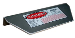 Seat Mount Bracket, Bolt On, Floor Mount,  Fits Kirkey 72, 78, and 80 Series Seats, Aluminum, Natural Finish, Each.