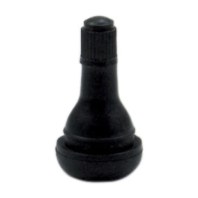 Valve Stem, Pull Through, 5/8 in Rim Hole, Rubber, Black, Each - PPM200100