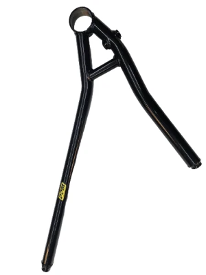 Lower Control Arm, RF,1 pc, Forward Strut, Screw In Ball joint, 22 Capital, 18-1/2 in, Powercoated Black, Steel, 5/8 RH - PPM16518-CP22
