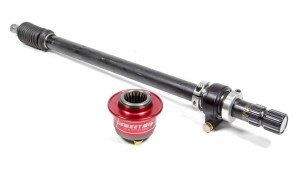 Steering Column, Adjustable, 32-42 in Length, 3/4-20 in Spline, Aluminum, Natural, Longhorn / Capital Chassis, Monoball, Each