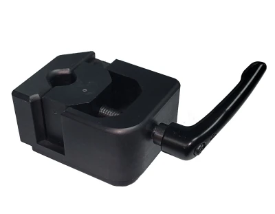 Shock Vise, Single Station, Aluminum, Black - PPM7891-101