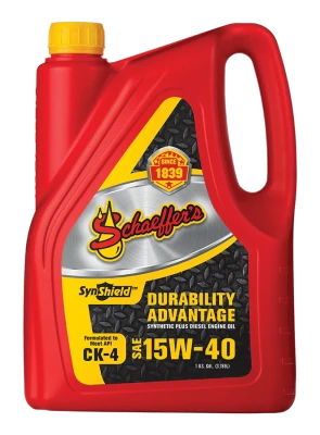 Schaeffer's SAE 15W40 Synshield 700 Diesel Oil, Semi-Synthetic, 1gal., Each. - SHA700-1540