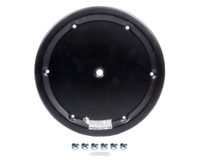 Mud Cover, Quick Release Fastener, Aluminum, Black Anodized, 15 in Wheels - WELP650B-4514A-6