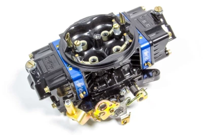 Willy's Alky Carburetor, HP, 4-Barrel, 355-406 C.I., 850 CFM, Square Bore, No Choke, Mechanical Secondary, Dual Inlet, Black Powder Coat, Each. - WLY54001