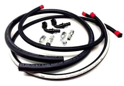 Power Steering Kit, Rear Mount, Hoses, Fittings, No Tank, Kit - PPM01204