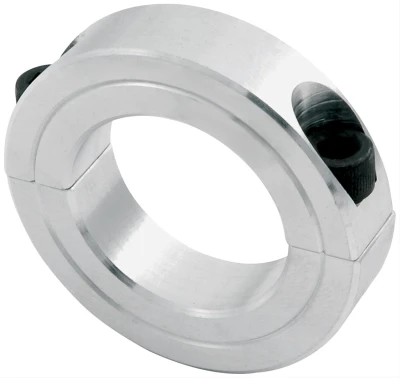 Shaft Collar, 3/4 in ID, 1-9/16 in OD, Clamp-On, Aluminum, Natural, Each - PPM1150