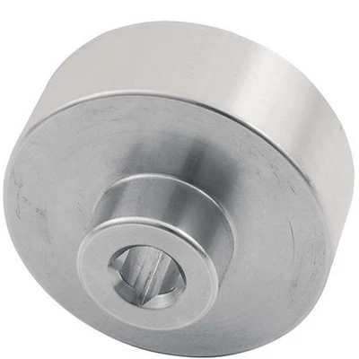 Spindle Nut Socket, 1/2 in Drive, Aluminum, Clear Anodized, 2-7/8 in Spindle Nuts, 5 x 5 hub 2.5 in hub - PPM1210-10115