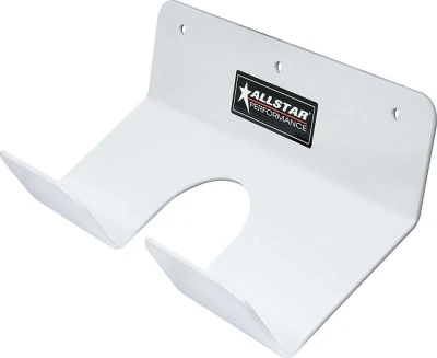 Broom Holder, Steel, White Paint, Each - PPM122-04