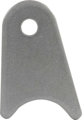 Chassis Tab, Radius, 3/8 in Mounting Hole, 3/16 in Thick, Steel, Natural, Each - PPM-601
