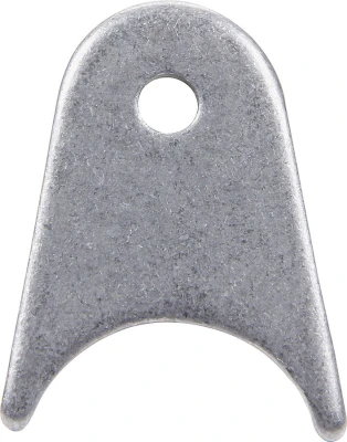Chassis Tab, Radius, 1/4 in Mounting Hole, 1/8 in Thick, Steel, Natural, Each - PPM-603