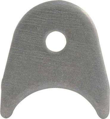 Chassis Tab, Radius, 3/8 in Mounting Hole, 1/8 in Thick, Steel, Natural, Each - PPM-611