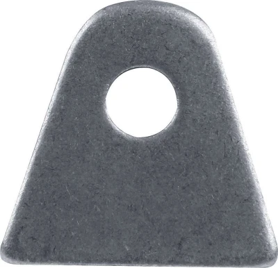 Chassis Tab, Flat, 3/8 in Mounting Hole, 1/8 in Thick, Steel, Natural, Each - PPM-613