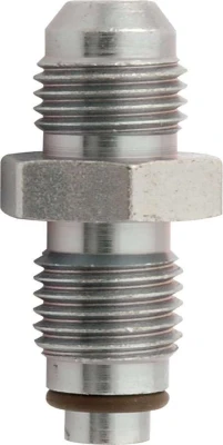 Fitting, Adapter, Straight, 6 AN Male to 14 mm x 1.50 Male O-Ring, Steel, Zinc Oxide, Power Steering Systems, Each - PPM440614