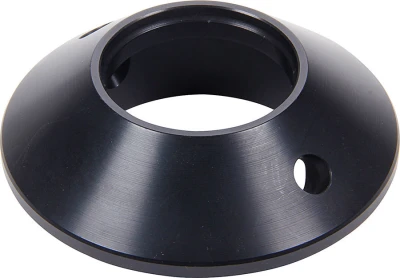 Coil-Over Spring Seat, 2.5 in ID Spring, Drilled, Aluminum, Black Anodized, Fox Shocks, Each. DOES NOT INCLUDE A SNAP RING - PPMS-SC64177