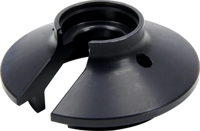 Coil-Over Spring Seat, 2.5 in ID Spring, Drilled, Aluminum, Black Anodized, JRI Shocks, Each - PPMS-SC64178
