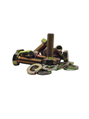 Bolt, Brake Rotor, 5/16-18 in Thread, 1.000 in Long, Hex Head, Steel, GR 8, Set of 8