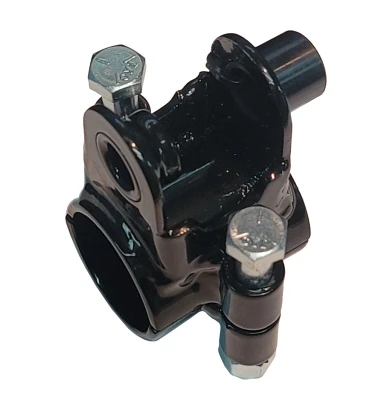 Clamp, Shock Mount, 1.5 in OD, steel, black powder coated, 90 degree position. - PPM0186-90