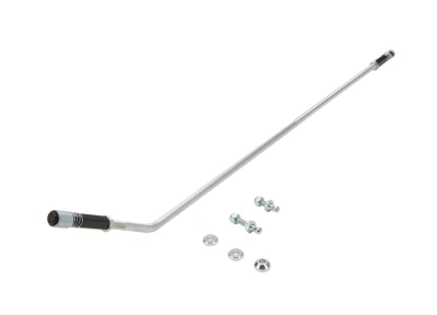Throttle Linkage, 24 in Long Rod, 2 Quick Disconnects, Hardware Included, Aluminum, Natural, Universal, Kit - PPM1040