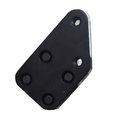 Pump Adapter Block, Winters Bellhousing, Aluminum, Black, Each - WIN62681