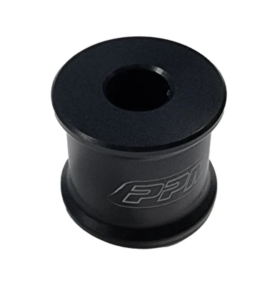 Engine Mount Spacer, 1-1/4in. Tall, Aluminum, Black, Each - PPM12125A-EM