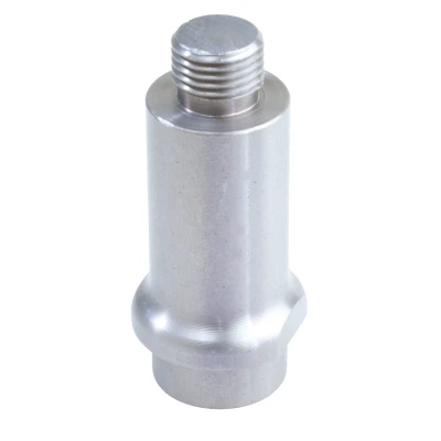Shock Extension, 2 in Extension, Thread-On, 1/2-20 Thread, Aluminum, Natural, PENSKE N-Adj, JRI, N-Adj, Each - QA1-9029-166
