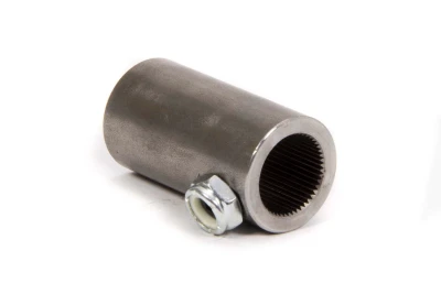 Steering Shaft Coupler, 3/4 in 36 Spline to 3/4 in Smooth, Weld-On, Steel, Chevy Manual / Howe Quickener, Each - SWE301-30120