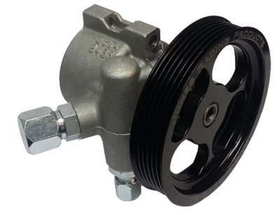Power Steering Pump, 3 gpm, 1300 psi, 6 groove Serpentine Pulley, Aluminum, Natural, Each - SWE305-60335