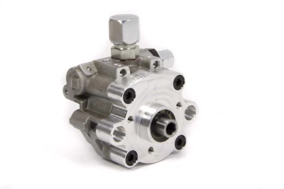 Power Steering Pump, 3 gpm, 1700 psi, 3/8 in Hex Drive, 3/8 in Fuel Drive, Aluminum, Natural, Each - SWE305-85834