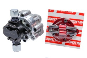 Power Steering Pump Tandem, 3/8 in Hex Drive, w/ 1/4 in Fuel Drive, Sweet Fuel Pump, Kit