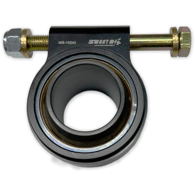 Steering Shaft Bracket, Bolt-On, 1-1/8 in Spherical Bearing, Black, Hardware Included, Each - SWE405-10243