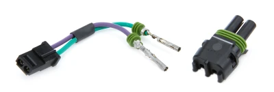Wiring Harness Adapter, MSD Magnetic Pickup to 2 Pin Weatherpack, Each - QCP-50-207