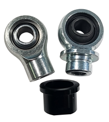 Jam Nut, Bump Stop Plate, Rod Guide Protector, Black, Aluminum, 12mm, Each