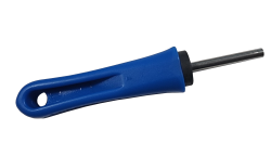 Coilover Nut Spanner Wrench, 1/4 in round end, Aluminum handle.