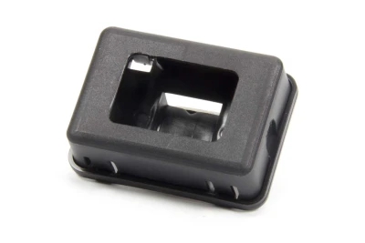 Radio Mount, 3 x 2 x 1 in, Plastic, Black, Raceceiver Radio Receivers, Each - PPM954-RCVCARBX