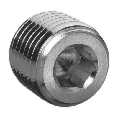 1/8" NPT HOLLOW PLUG, 3/16" ALLEN HEX, SNS2,XVS Series - BIL-E4-XD0-Z048A00