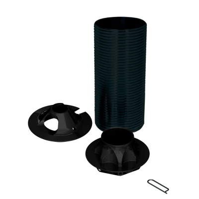 STEEL MONOTUBE,COIL-OVER SLEEVE KIT, 5" SPR,  7" - QA1-CK2671