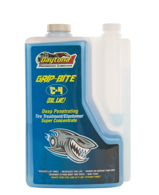 Daytona1 Grip-Bite C-4 Tire Treatment (Blue), Gallon - DAY400-B