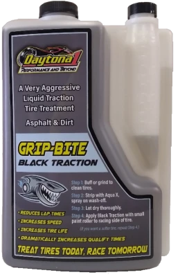 Daytona1 Grip-Bite, 24 hrs Tire Treatment (Black) Gallon - DAY424-B